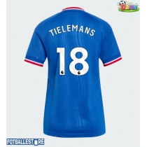 Manchester United Youri Tielemans #18 Bortedrakt Dame 2026-27 Kortermet
